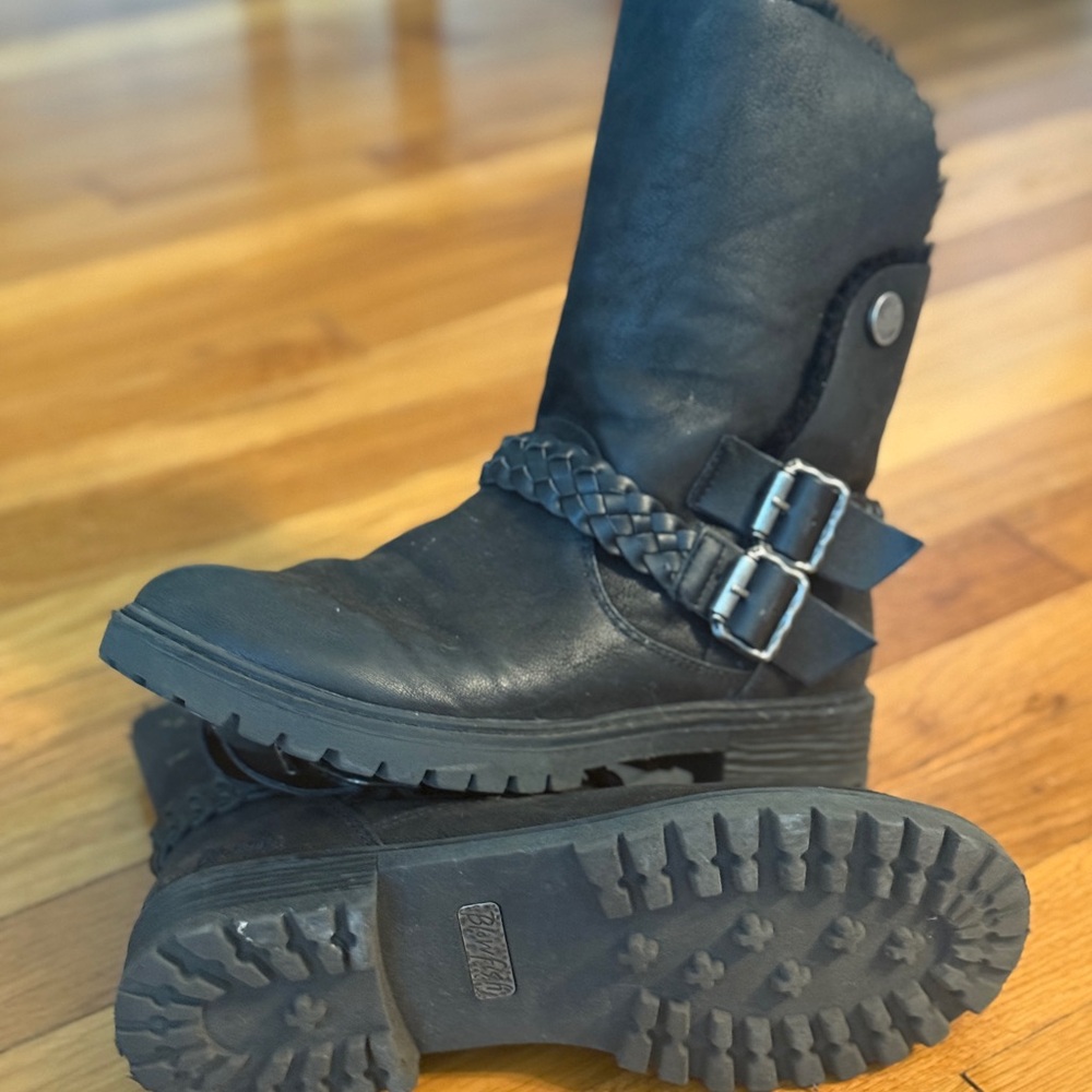 Blowfish Black Combat & Moto Boots